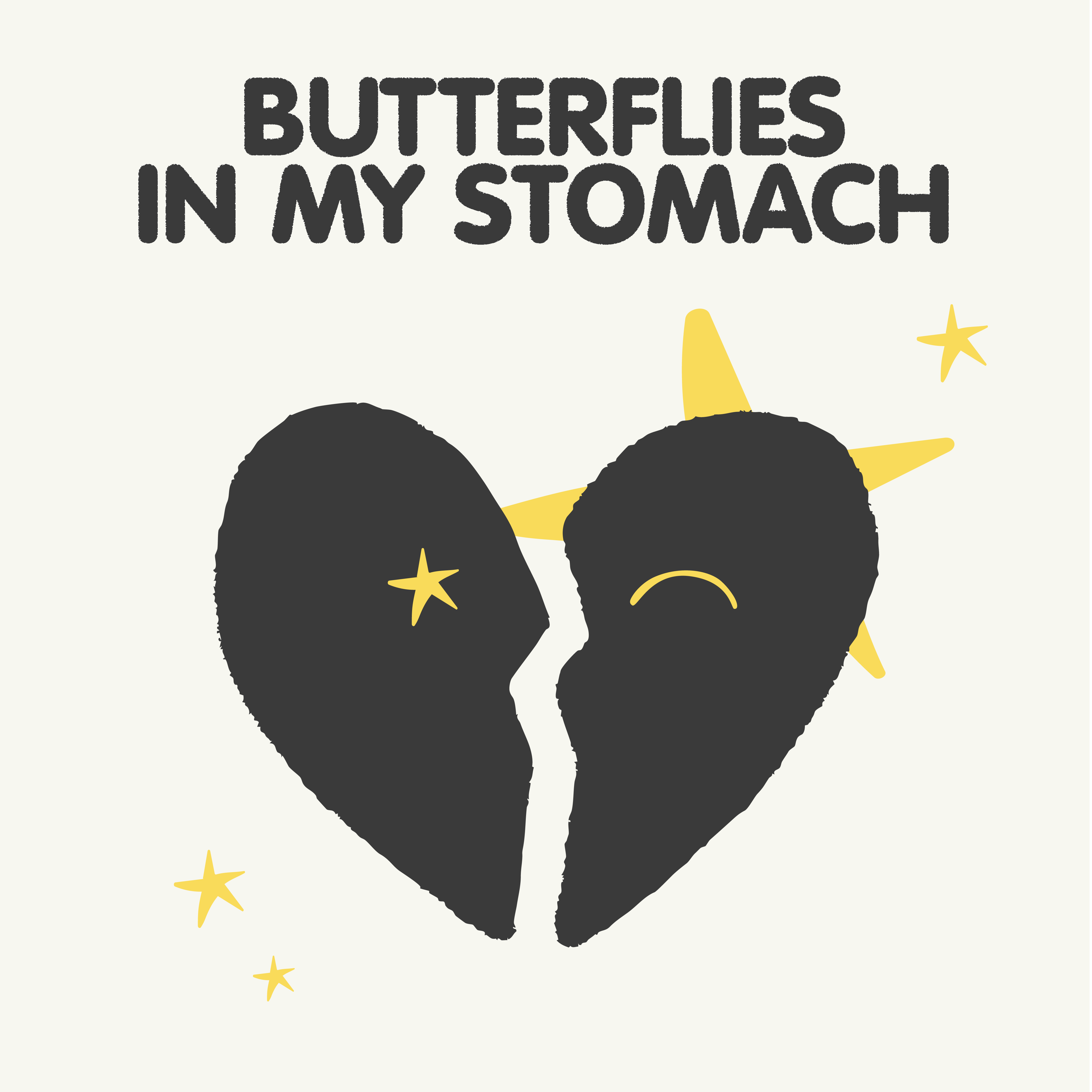 Butterflies in my stomach mobile